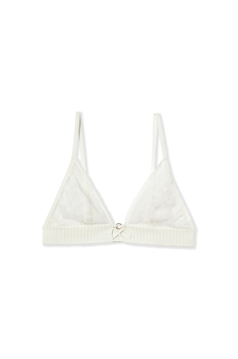 Soutien-gorge triangle en dentelle;${refinementColor}
