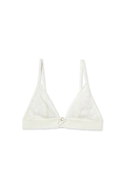 Soutien-gorge triangle en dentelle;${refinementColor}
