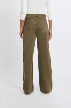 Trousers with Cotton Drawstring;${refinementColor}