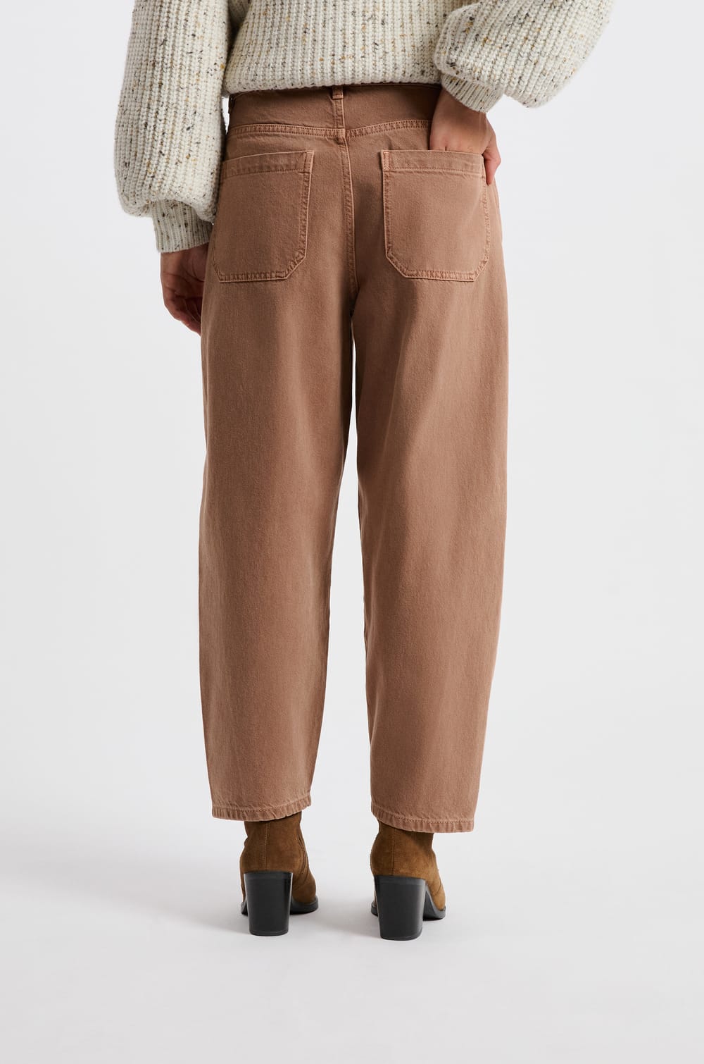 Pantalon en coton;${refinementColor}