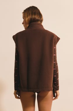 Gilet sans manches avec noeuds;${refinementColor}