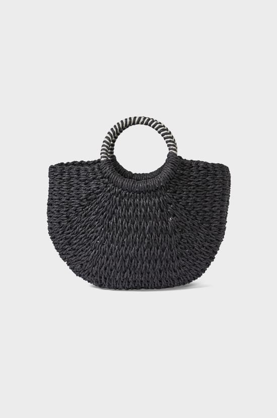 Sac &agrave; main effet paille;${refinementColor}