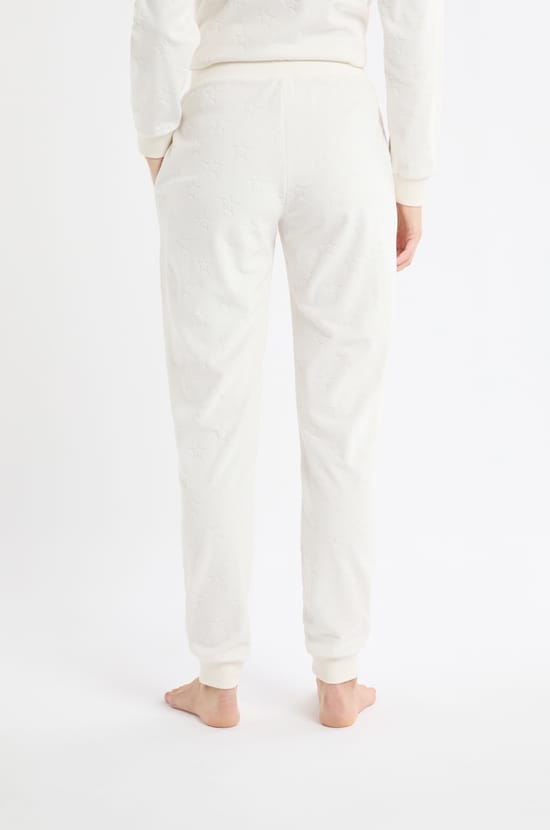 Pantalon pyjama à motif étoile;${refinementColor}