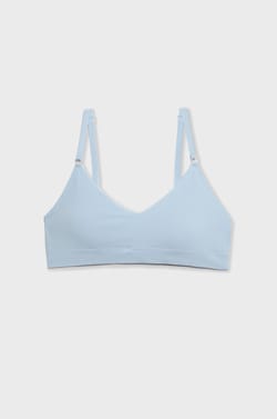 Soutien-gorge brassi&egrave;re sans coutures en coton biologique;${refinementColor}