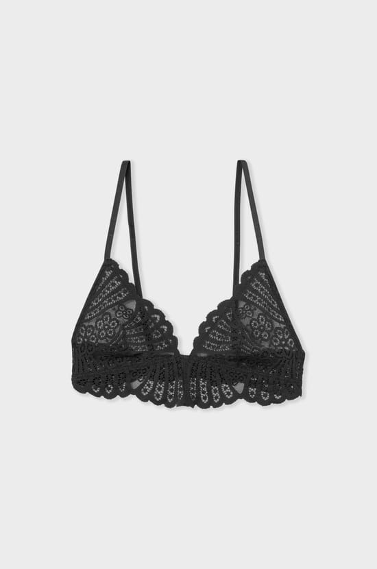 Triangle Lace Bra;${refinementColor}