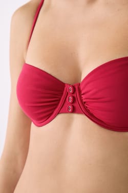 Marcia Wear x Etam Balconette Swimsuit Top;${refinementColor}
