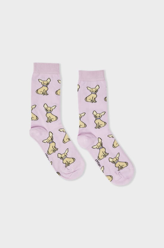 Chaussettes à motifs chiens Coucou Suzette;${refinementColor}
