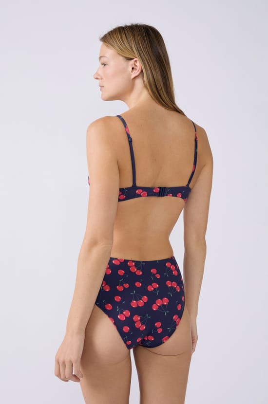 Marcia Wear x Etam High-Waisted Bikini Bottom;${refinementColor}