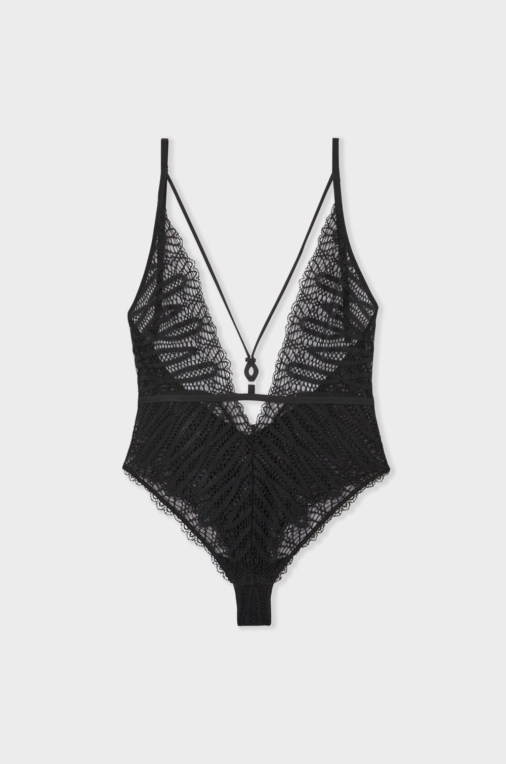 Wireless Lace Bodysuit;${refinementColor}