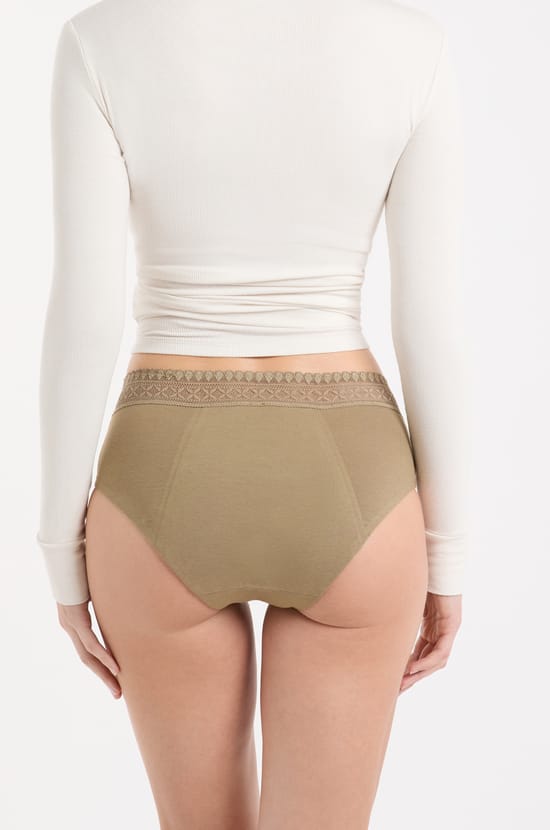 Heavy Flow - Cotton Period Boyshort;${refinementColor}