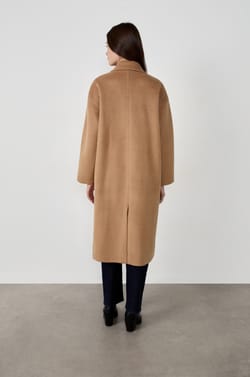 Long Buttoned Coat;${refinementColor}