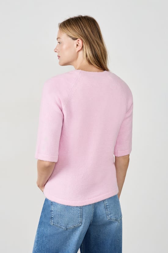 Pull manches courtes;${refinementColor}