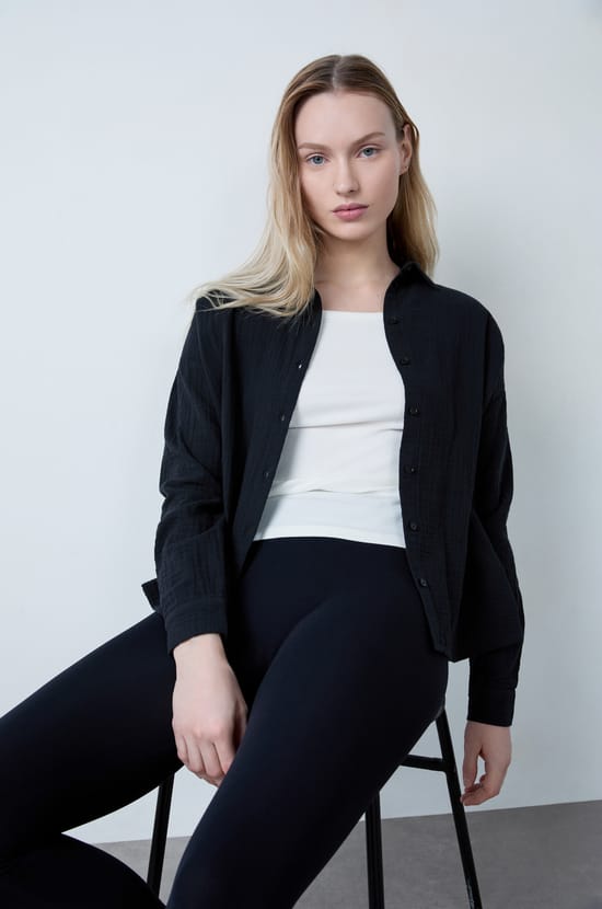 Chemisier en coton;${refinementColor}