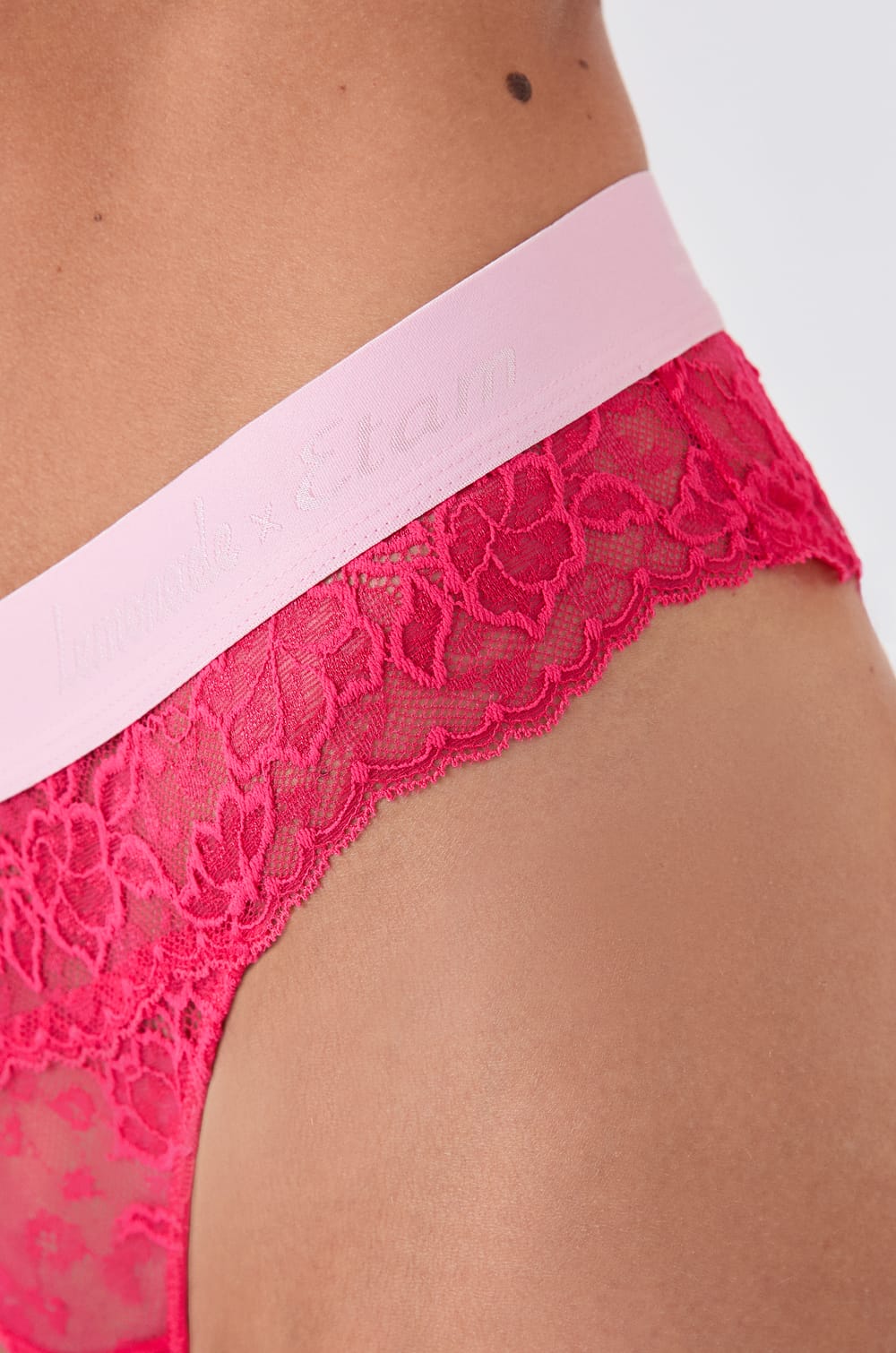 Culotte en dentelle Lemonade Dolls x Etam;${refinementColor}