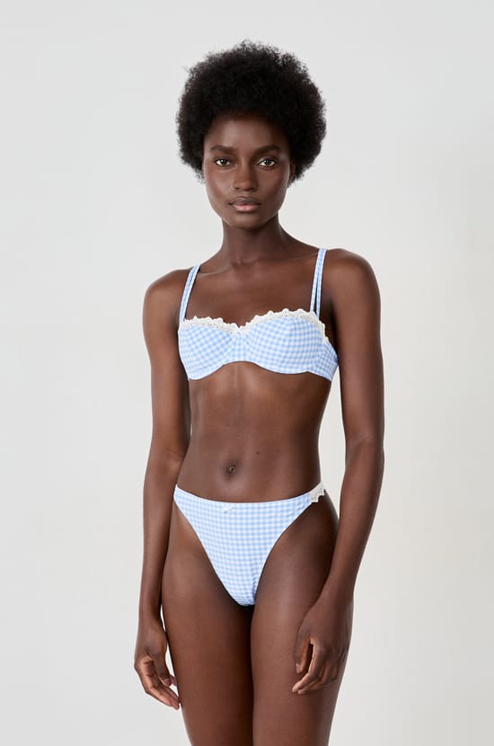 Bra N.9 - Balconette with Embroidery;${refinementColor}