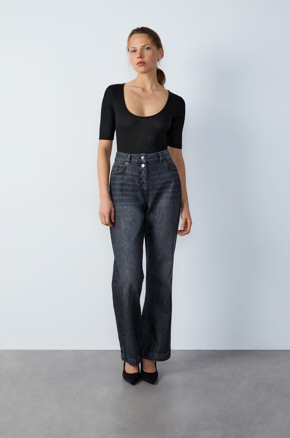 Body korte mouwen;${refinementColor}