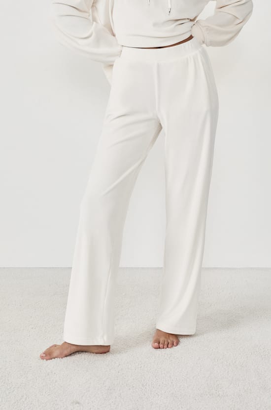 NOT US - Pantalon de pyjama effet velours;${refinementColor}
