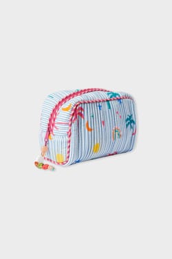 Trousse matelassée à motifs;${refinementColor}