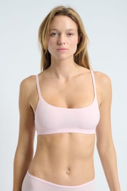Brassière sans armatures en microfibre;${refinementColor}