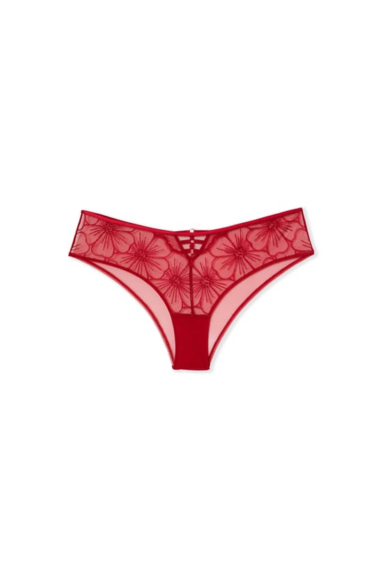 Shorty avec broderie;${refinementColor}