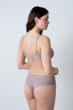 Microfiber Unlined Demi Bra;${refinementColor}