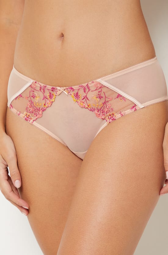 Serre-taille Aubade 'A Fleur De Toi' En Tulle Brodé - Taille M (FR) / S (UK/US)