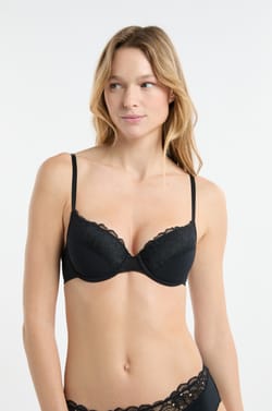 Podprsenka No. 4 - Podprsenka s měkk&yacute;mi ko&scaron;&iacute;čky z krajky;${refinementColor}