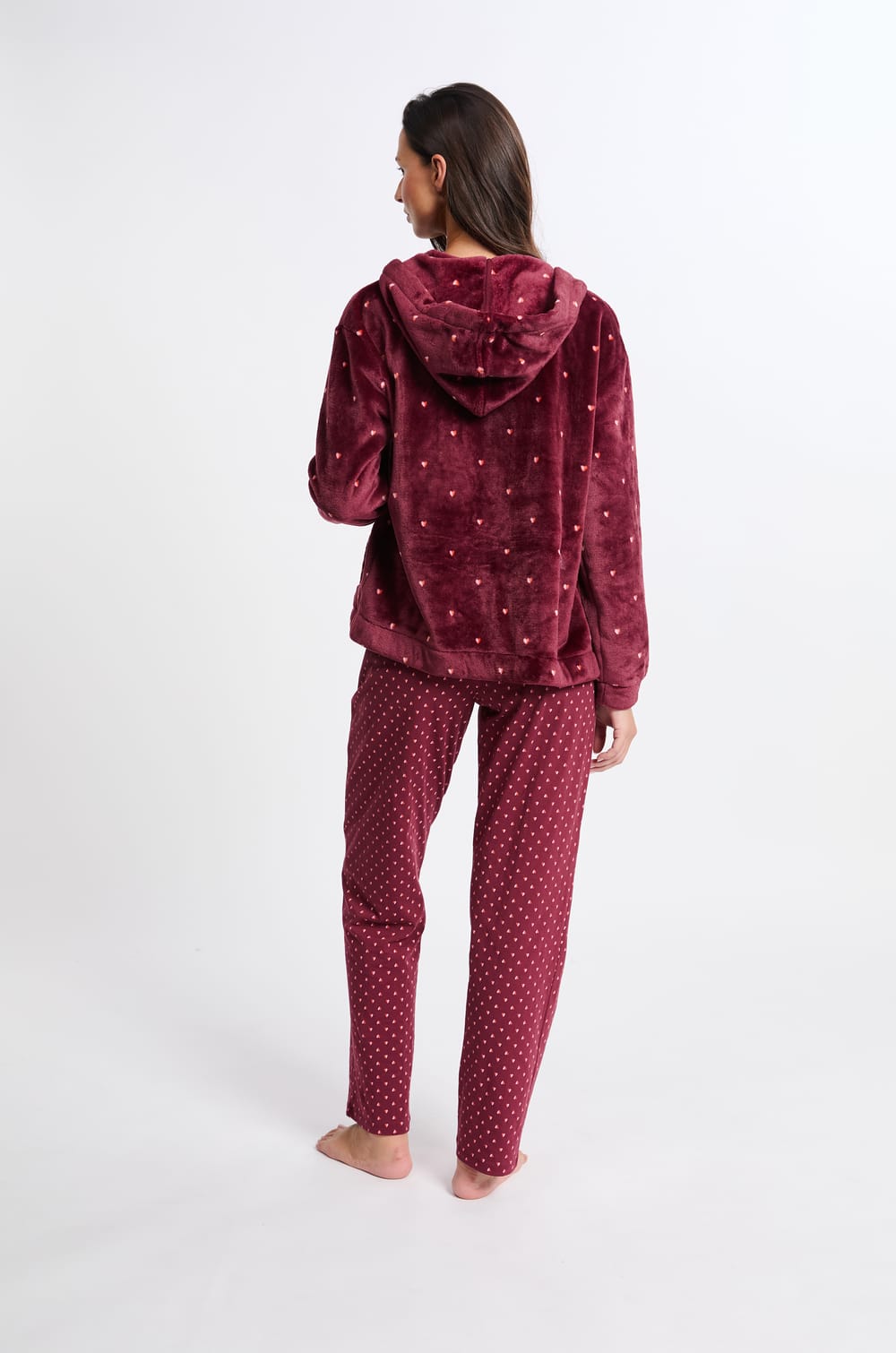 Pyjama 3 pièces à motifs avec coton;${refinementColor}
