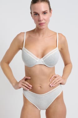 Soutien-gorge N.4 - Le coques fines en coton biologique;${refinementColor}