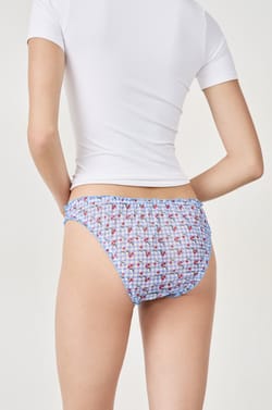 Printed bloomer briefs;${refinementColor}