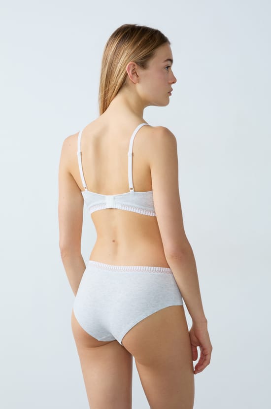 Shorty aus Baumwolle;${refinementColor}