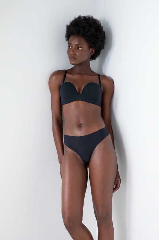 Microfiber Thong;${refinementColor}