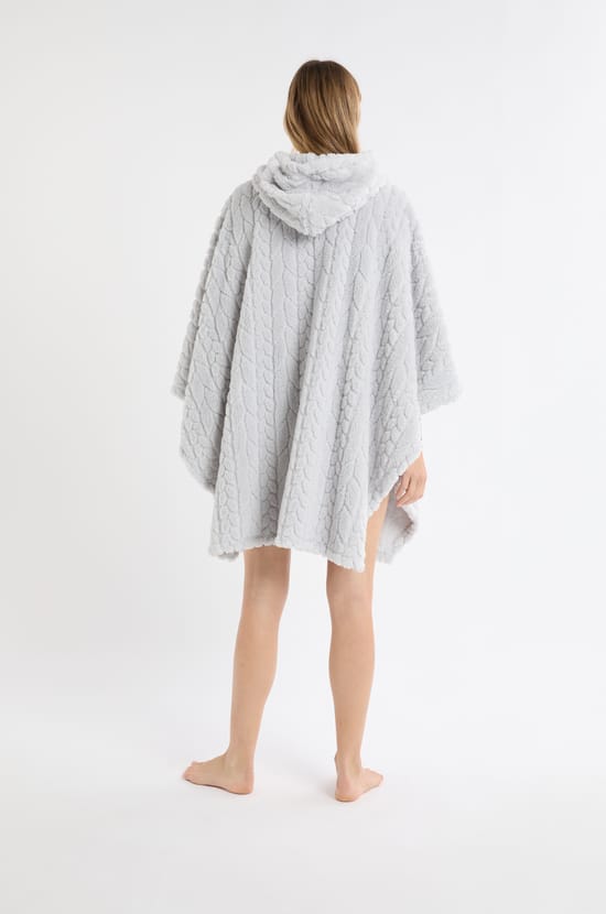 Poncho &agrave; manches 3/4;${refinementColor}