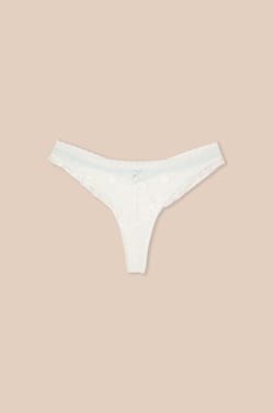 Tanga de encaje;${refinementColor}