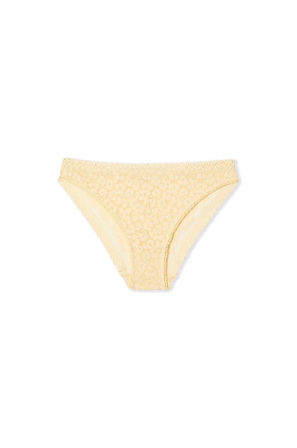 Cotton and Lace Brief;${refinementColor}