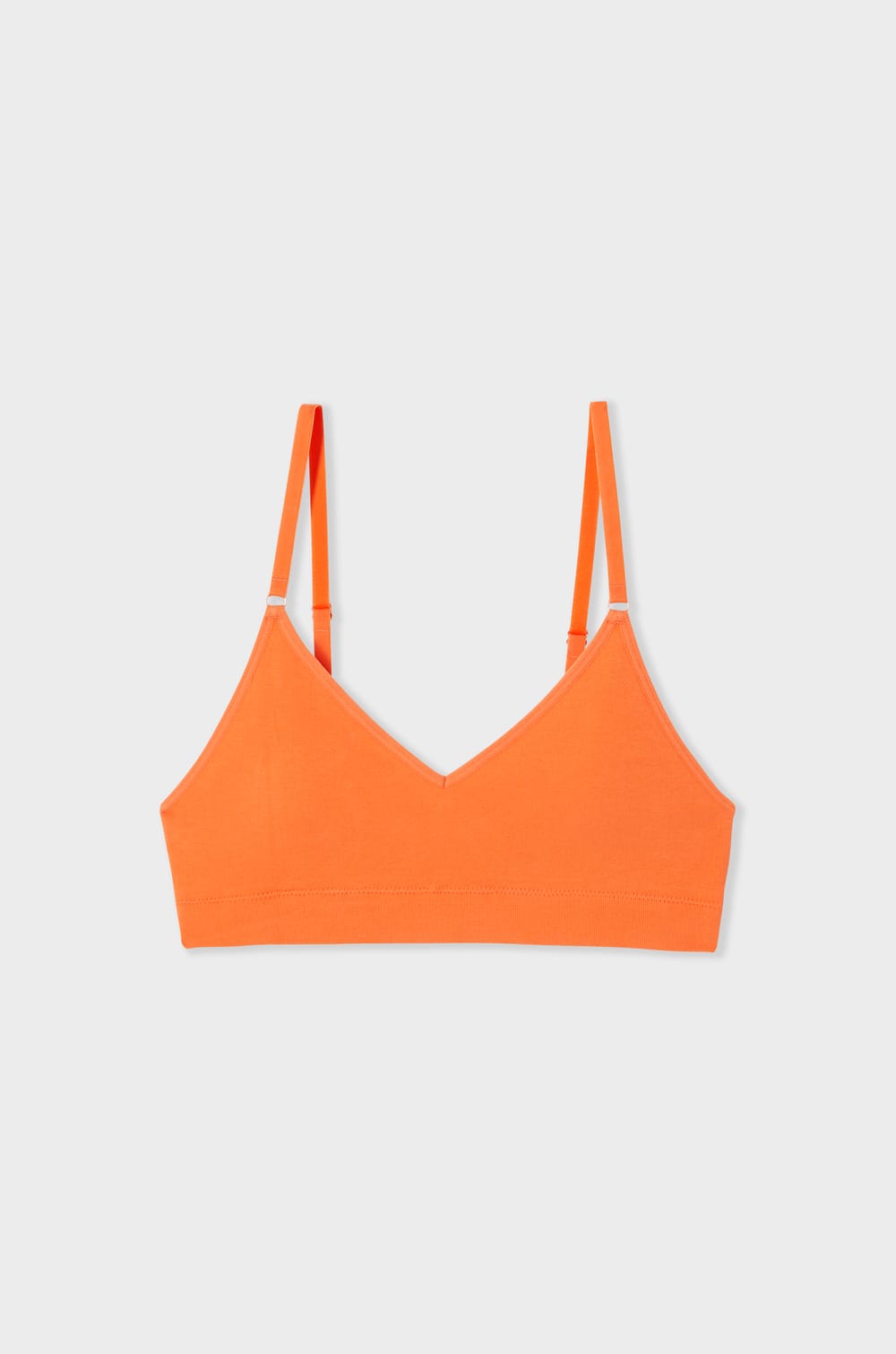 Wireless Bralette in Organic Cotton;${refinementColor}