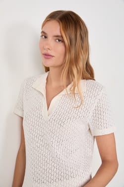 T-shirt polo manches courtes;${refinementColor}