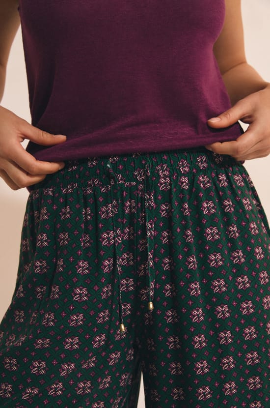 Pantal&oacute;n de pijama estampado;${refinementColor}