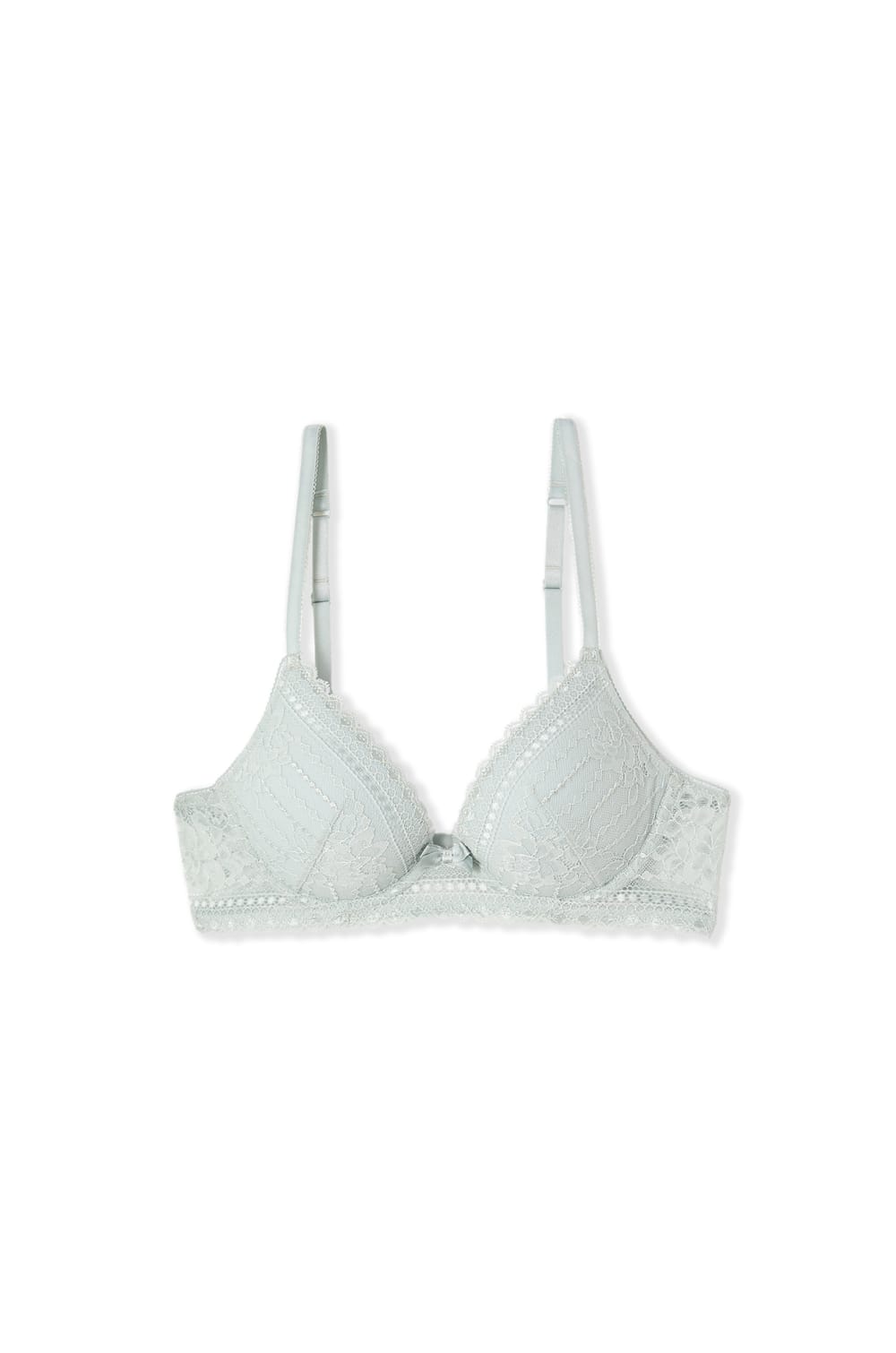 Bra N.2 - The Plunge Push-up in Lace;${refinementColor}
