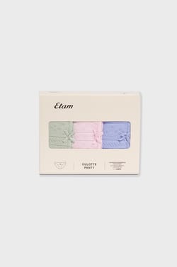 Pack of 3 Pointelle Briefs;${refinementColor}