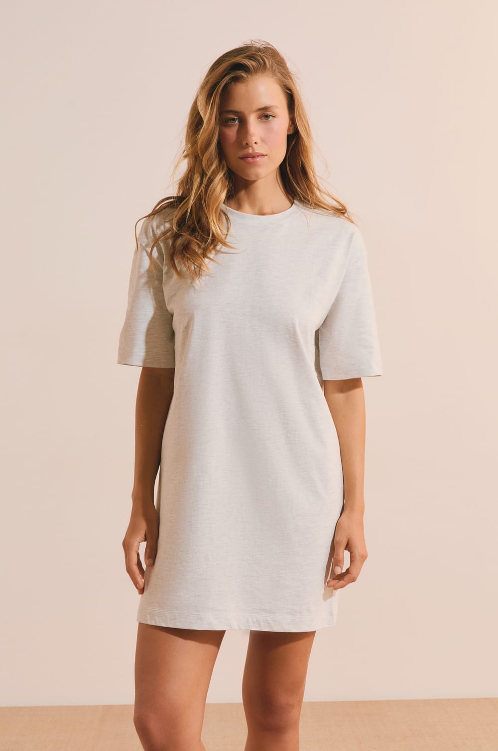 Chemise de nuit en coton;${refinementColor}