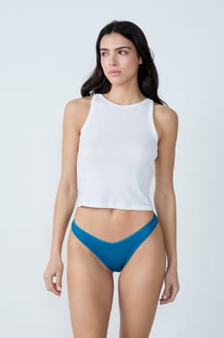 Pack of 3 Cotton Tangas;${refinementColor}