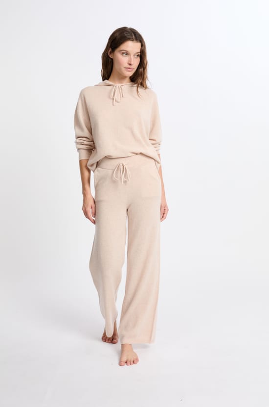 Pantalon de pyjama en cachemire;${refinementColor}