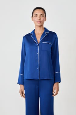 Satin Langarm-Pyjamahemd;${refinementColor}