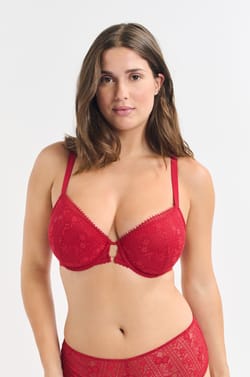 Soutien-gorge N.4 - Le coques fines en dentelle;${refinementColor}