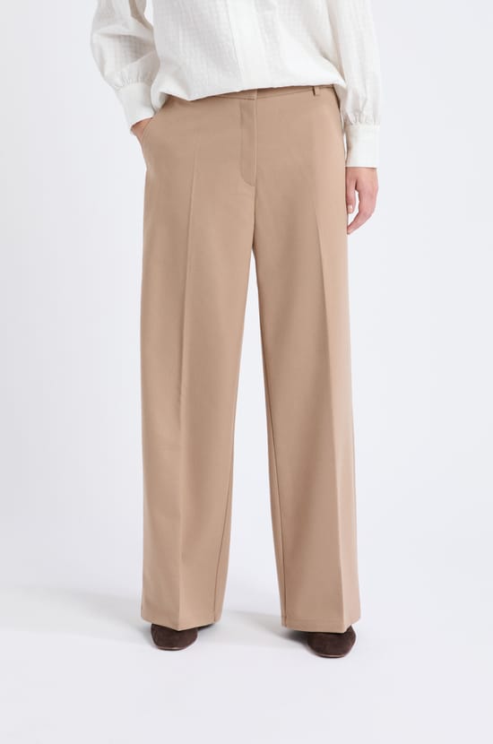 Wide Straight Trousers;${refinementColor}