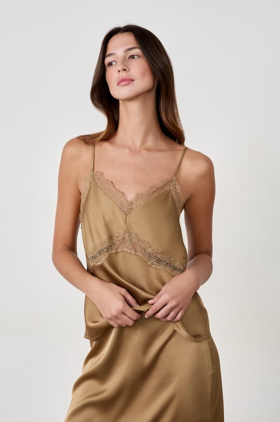 Lace Collar Camisole;${refinementColor}