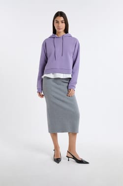 Jupe longue en tricot;${refinementColor}