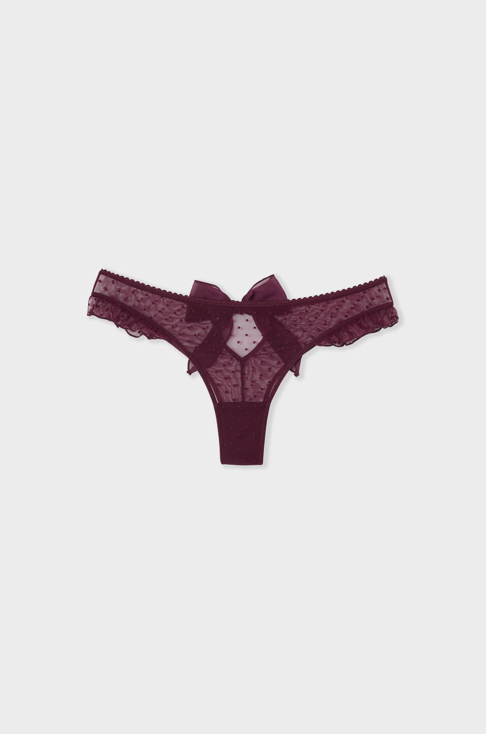 Tanga en tulle;${refinementColor}