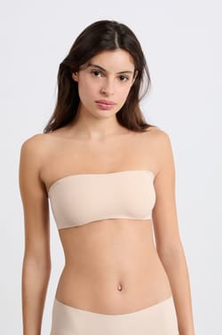 Microfibre Strapless;${refinementColor}